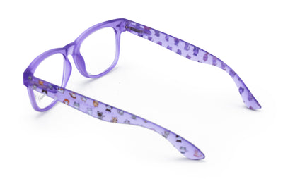 Cat Print Classic Comfortable Reading Glasses Large - Kitten Clear Lens Reader