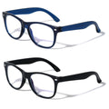 2 Pairs Kids Blue Light Blocking Glasses, Anti Eyestrain & UV Protection, Comput