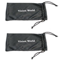 2 Pairs Oversized Women Bifocal Reading Sunglasses Metal Temple LionHead  Reader