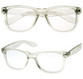 Classic clear frame reading glasses - simple unisex readers