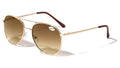 Classic Metal Tear Drop Reading Sunglasses - Integrated Bifocal - Outdoor Unisex