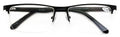 Men Premium Optical Frame Wide Large Head Reading Glasses Half Rim Metal 149MM