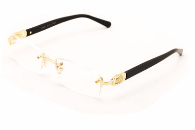 Men Rectangular Rimless Fashion Reading Glasses /w Anti-reflective AR Coating