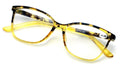 Women Fashion Reading Glasses - Stylish 2 Tone Clear Lens Reader