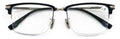 Men Aluminum Optical Frame Rectangular Reading Glasses with Titanium Temple Ti04