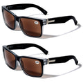 2 Pairs Men Reading Sunglasses - Full Lens Tinted Reader Glasses For LARGE Head