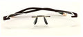 Thin Rimless Reading Glasses with Memory Flex Temple AR Anti-Reflective Coating