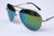 Green mirror aviator SUNGLASSES Classic 400UV Sailing