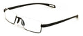 Men Large Wide Featherweight Slim Half Rim Memory Flex Reading Glasses AR coatin