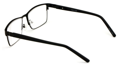 Men Reading Glasses - Metal with Plastic Temple Extra Large Reader - 152mm Wide