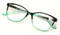 Women Fashion Reading Glasses - Stylish 2 Tone Clear Lens Reader