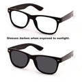 Photochromic Reading Glasses - Reader that darkens outdoor sunlight sunglasses