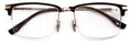 Men Aluminum Optical Frame Rectangular Reading Glasses with Titanium Temple Ti04