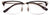 Men Aluminum Optical Frame Rectangular Reading Glasses with Titanium Temple Ti04