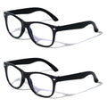 2 Pairs Kids Blue Light Blocking Glasses, Anti Eyestrain & UV Protection, Comput