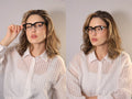 3 Pairs Women Bold Reading Glasses Comfortable Oversized Clear Lens Reader DR07