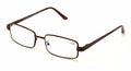 Men Metal Rectangle Computer Reading Glasses - Reduce fatigue, strain, & dry eye