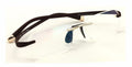 Thin Rimless Reading Glasses with Memory Flex Temple AR Anti-Reflective Coating