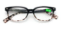 New Half Translucent Tortoise Reading Glasses with Spring Hinges Classic Reader