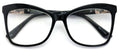 Oversized Women Premium Cateye Reading Glasses - Large Field Clear Lens Reader