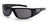 Gloss Black Men Locs Sunglasses Wrap Around Cholo Motorcycle Shades